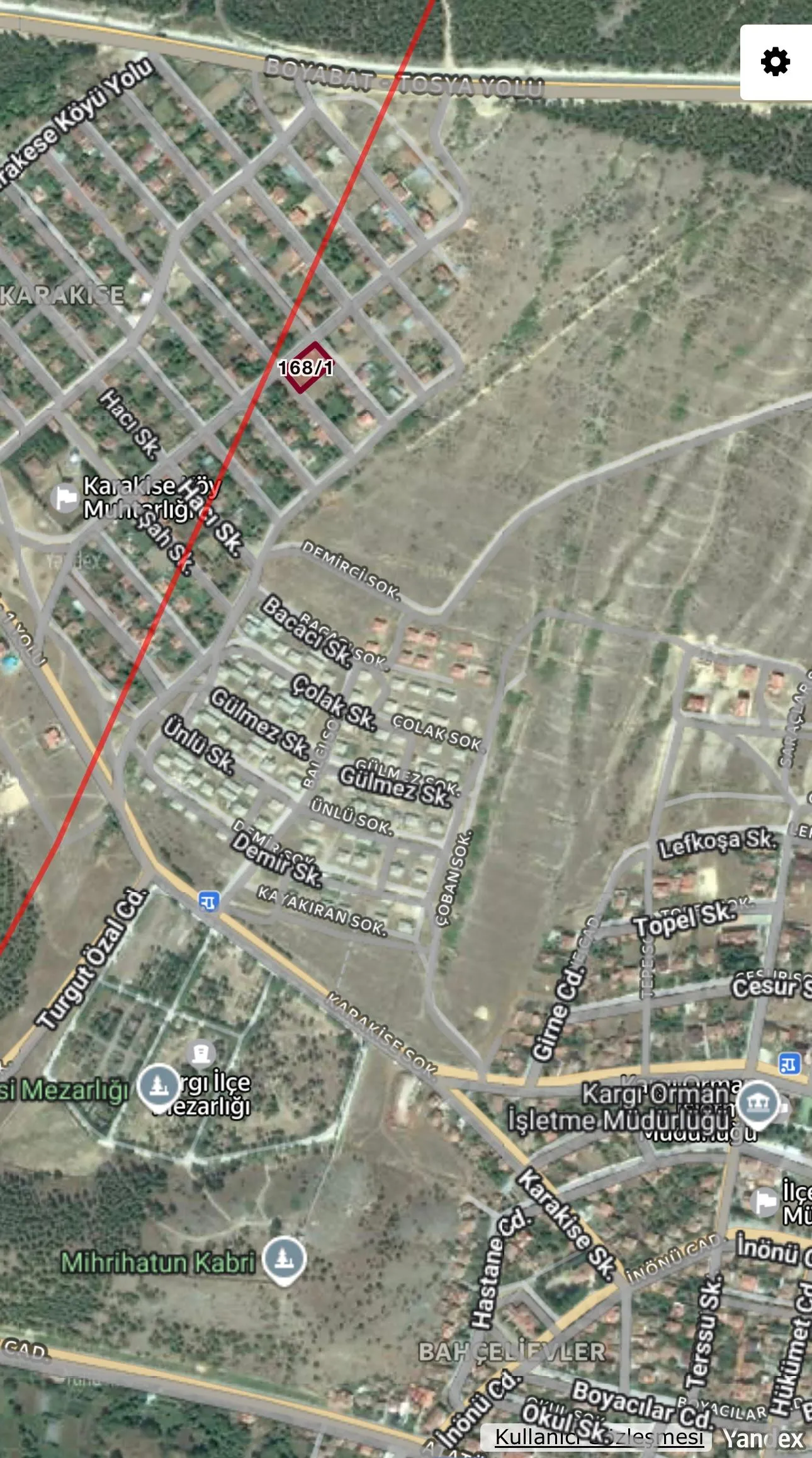 ÇORUM KARAKİSE'DE YATIRIMLIK KÖŞE PARSEL 1007M2 ARSA FIRSAT!